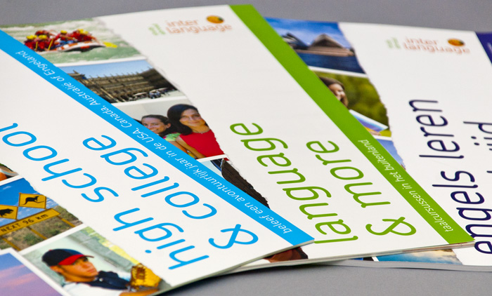Interlanguage brochures