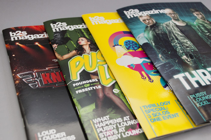 Enkele covers van B2S magazine